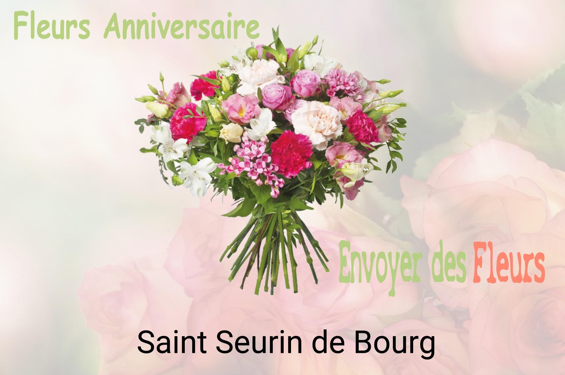 Bouquet de fleurs d’anniversaire livré à Saint-Seurin-de-Bourg
