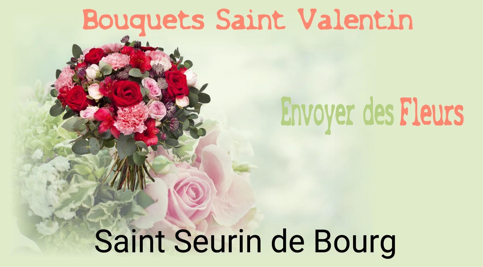 Roses de Saint-Valentin livrées à Saint-Seurin-de-Bourg